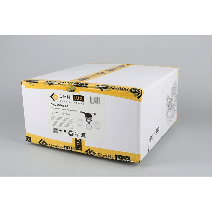 Люстра потолочная Omnilux OML-25407-05