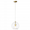 Светильник Crystal Lux LUISA SP1 BRASS/TRANSPARENT
