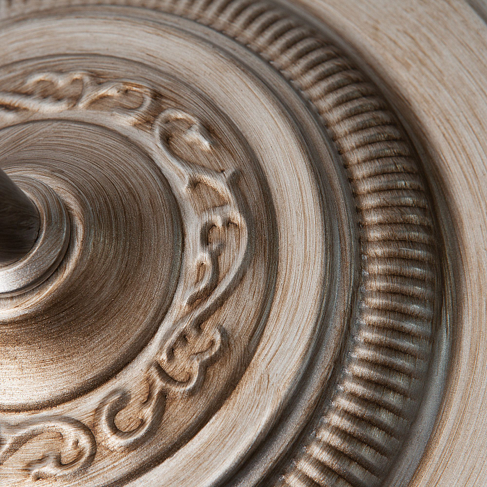 Торшер на 1 лампу Eurosvet 01023/1 серебро