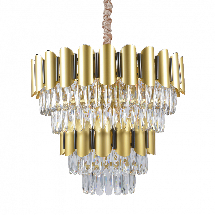 Люстра NewRgy 9158A/16A SP BRS+MBK