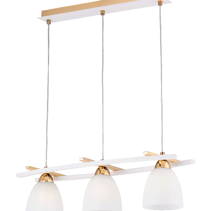 Светильник тройной Sfera Sveta 85592/3P WHITE+GOLD