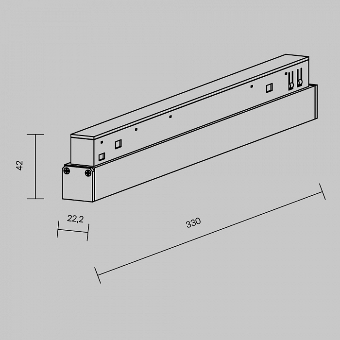 Трековая система Technical TRX034DR4-200W