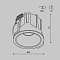 Светильник Technical DL043-01-10W2.7K-RD-B