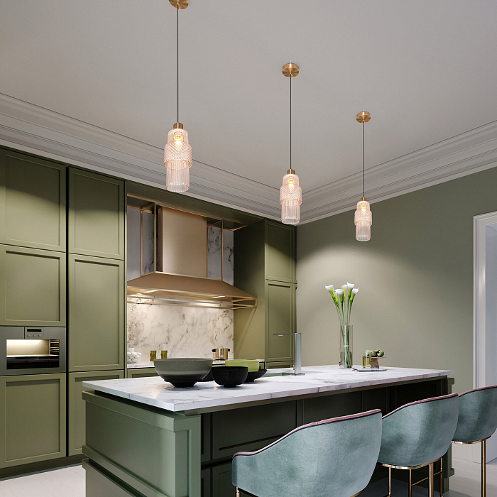 Светильник одинарный Eurosvet 50209/1 бронза