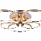 Люстра Sfera Sveta 2150/3+3 GOLD
