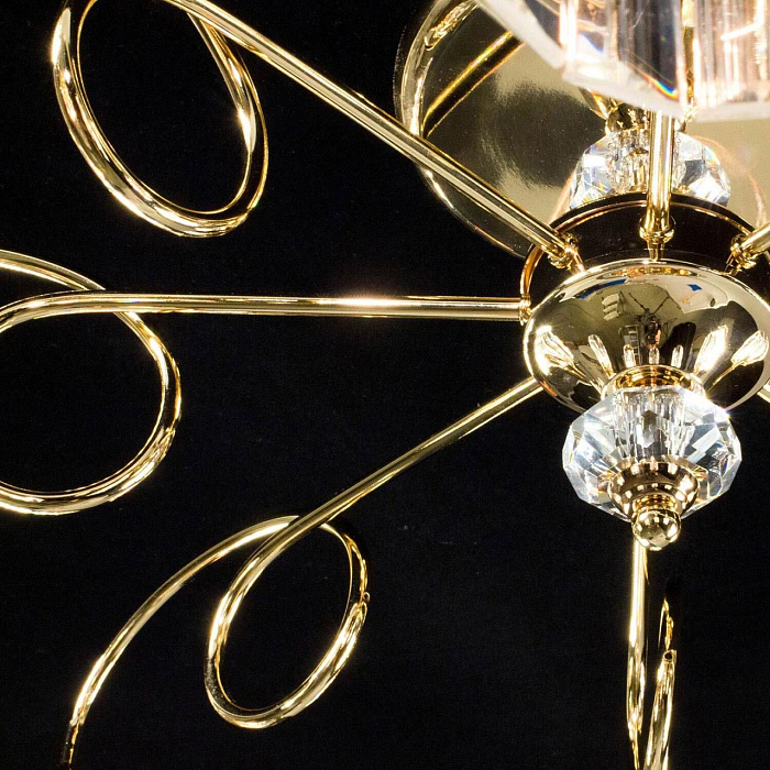 CL330182 Синди Золото Св-к Люстра Люстра потолочная  CL330182