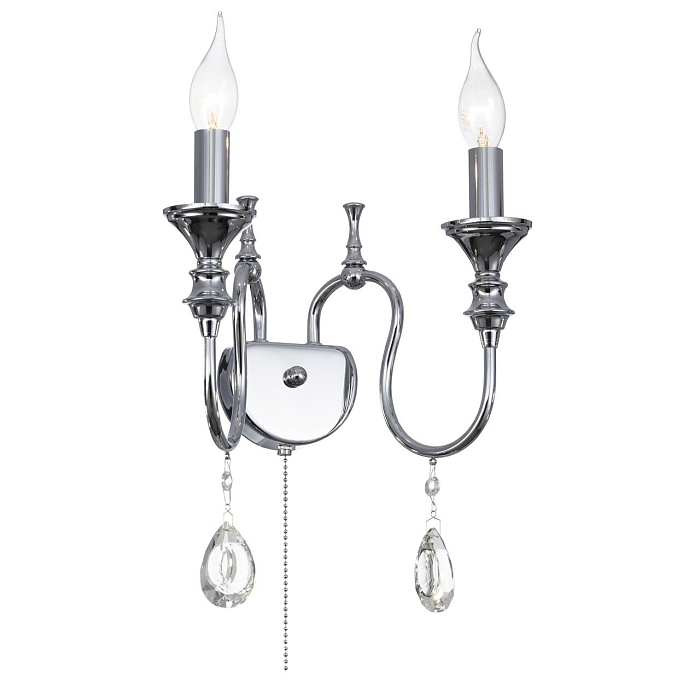 CL437321 Рига Хром Св-к Бра Бра на 2 лампы  CL437321