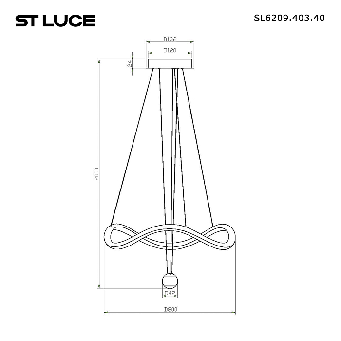 ST LUCE SL6209.403.40