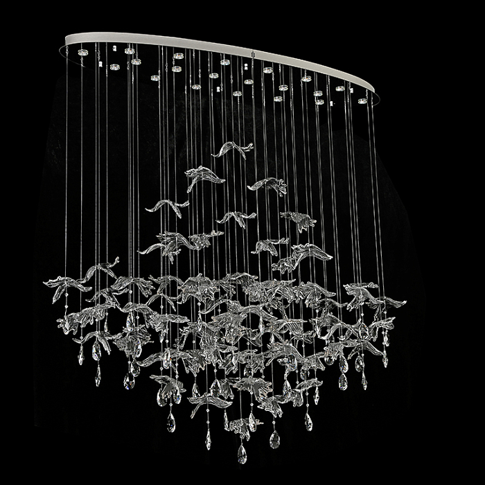 Люстра Newport 8220/140 С oval chrome