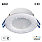 CLD008010 Акви Белый Св-к Встр. 5W*3500K Светильник встраиваемый  CLD008010