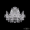 Люстра подвесная Bohemia Ivele Crystal 1403/8+4/195 Ni