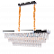 Люстра NewRgy 2431R/12A CHR+CL