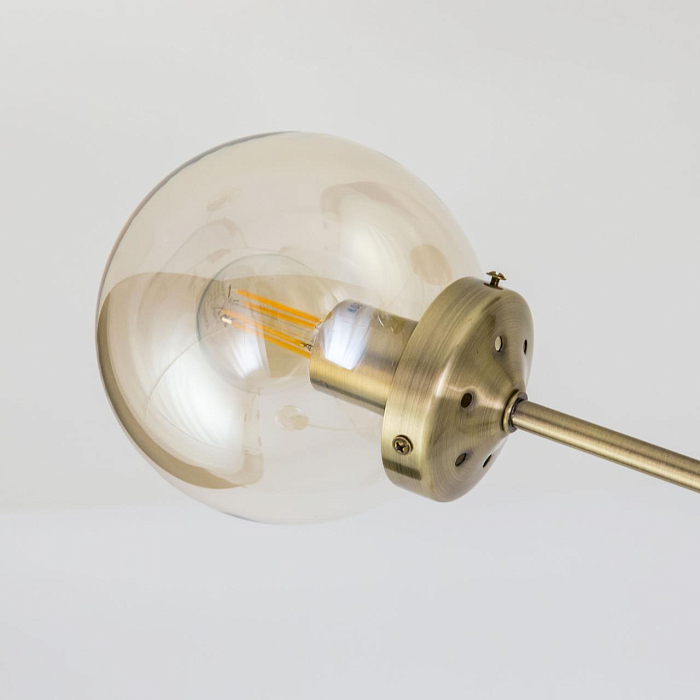 CL105165 Планета Черн+Дымч. Св-к Люстра Люстра на штанге  CL105165