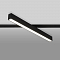 Трековая система Трековый светильник Elektrostandard X-Line черный матовый 20W 4200K (LTB54) однофазный