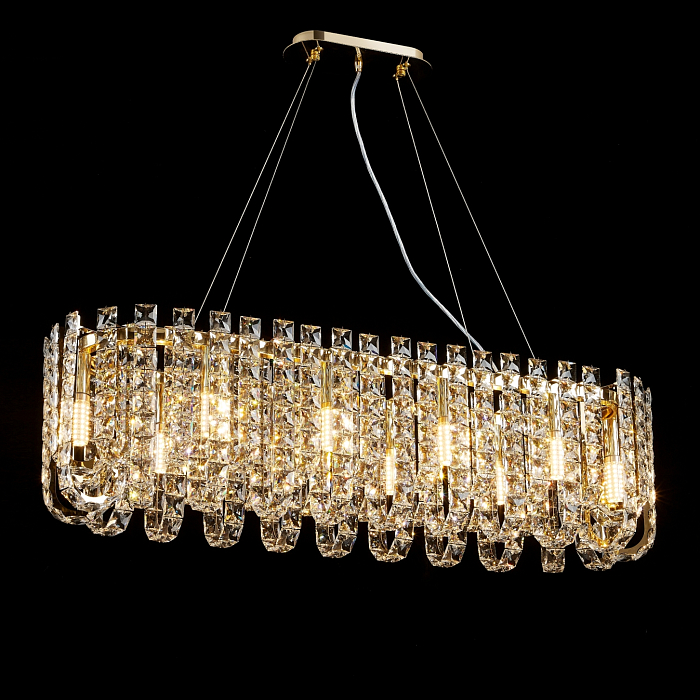 Люстра NewRgy NW082-L1000*W280*H280(1500) OVAL H GOLD