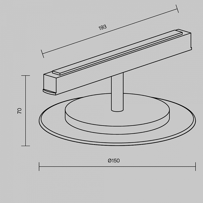 Трековая система Technical TR107-4-5W-DS-B