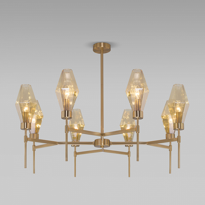 Люстра Eurosvet 60143/8 латунь