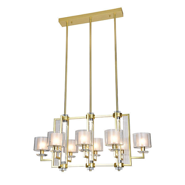 Люстра Newport 4408/S mat.gold