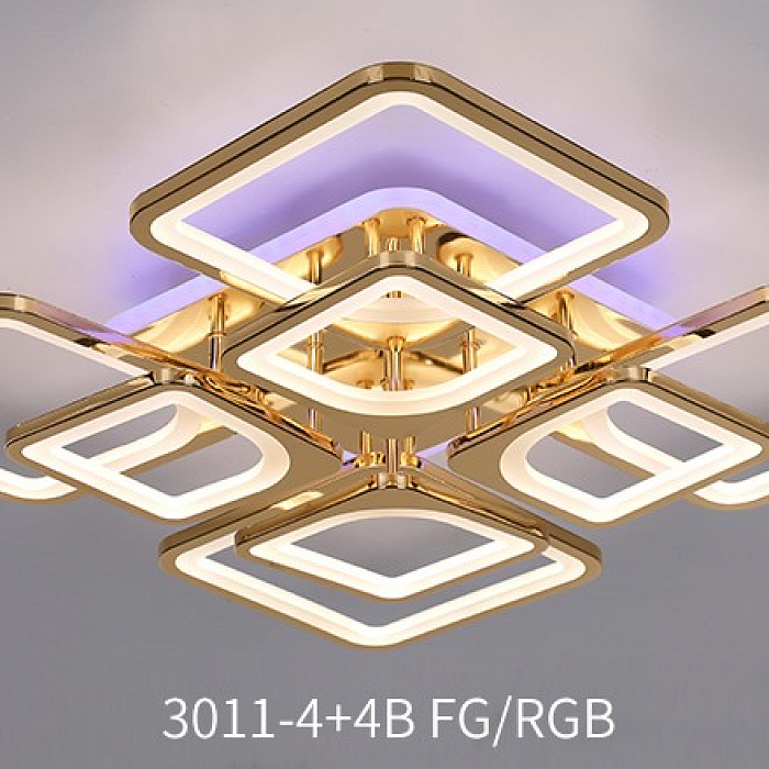Люстра Sfera Sveta 3011/4+4B FGD+RGB
