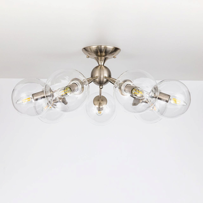 CL102171 Томми Хром Мат. Св-к Люстра Люстра потолочная  CL102171