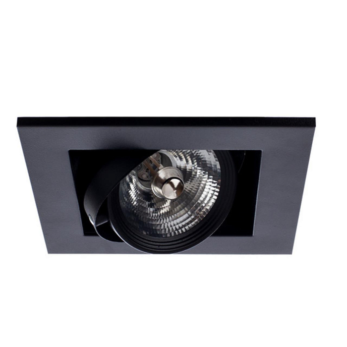 Спот встраиваемый ARTE LAMP A5930PL-1BK