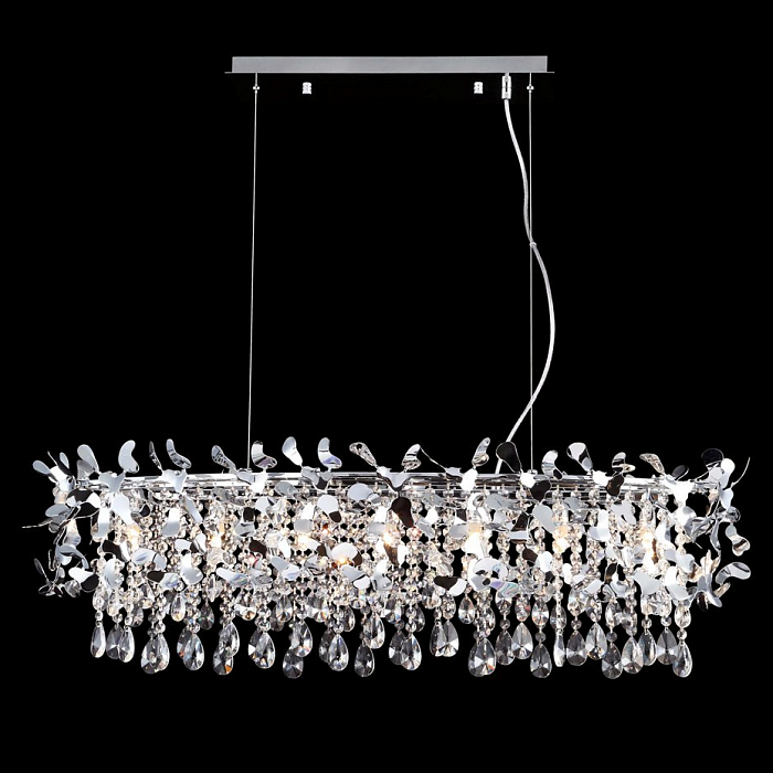 Люстра большой Crystal Lux ROMEO SP8 CHROME L1000