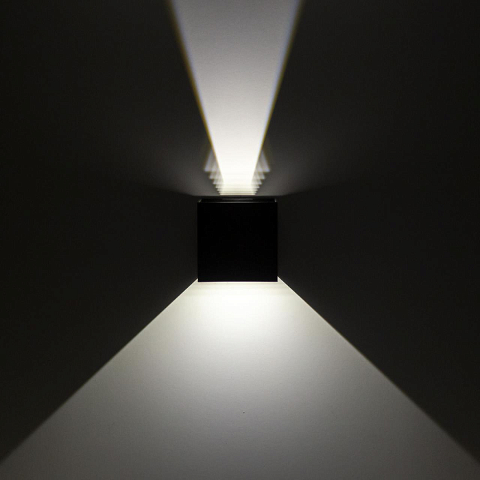 CL704061 Декарт-6 Черный Св-к Настенный Светильник светодиодное  CL704061