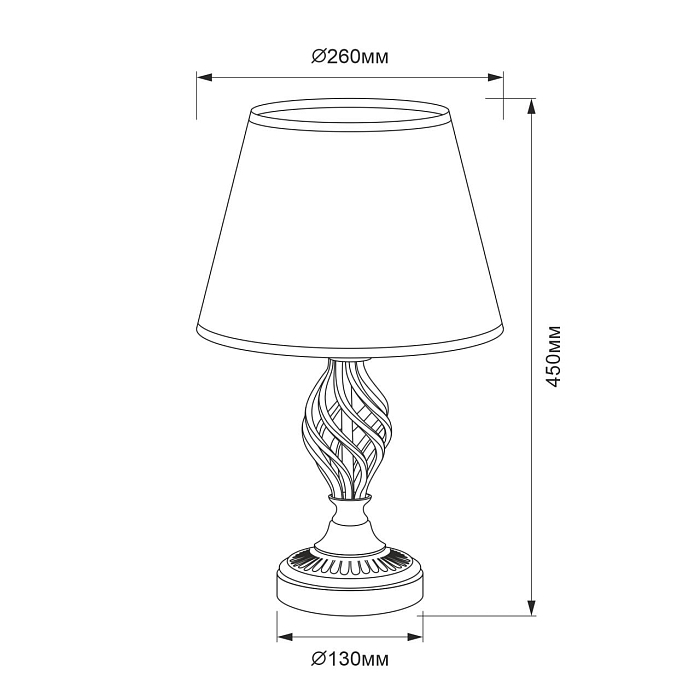 Настольная лампа интерьерная  CL402820