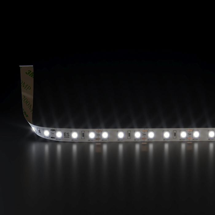 Светодиодная лента Elektrostandard Лента светодиодная 12V 9,6W 120Led 2835 IP20 дневной белый, 5м