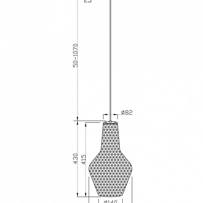 Светильник одинарный Maytoni P054PL-01B2