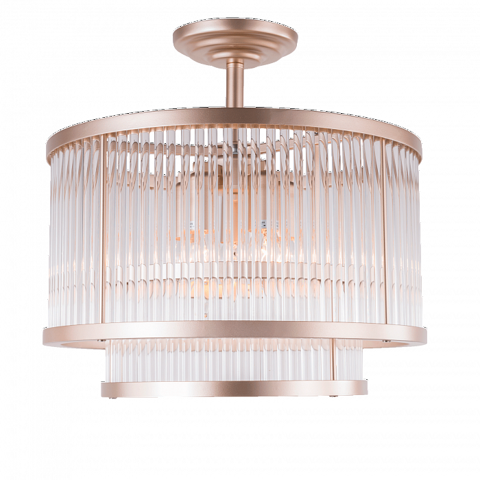 Люстра NewRgy 2421U/5 CHAM GD+CL