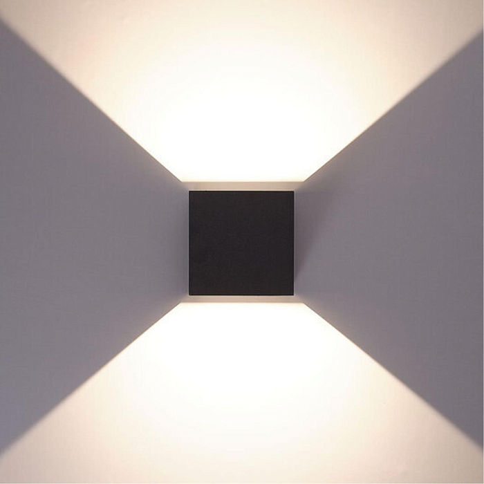 Уличный светильник настенный ARTE LAMP A1414AL-1BK