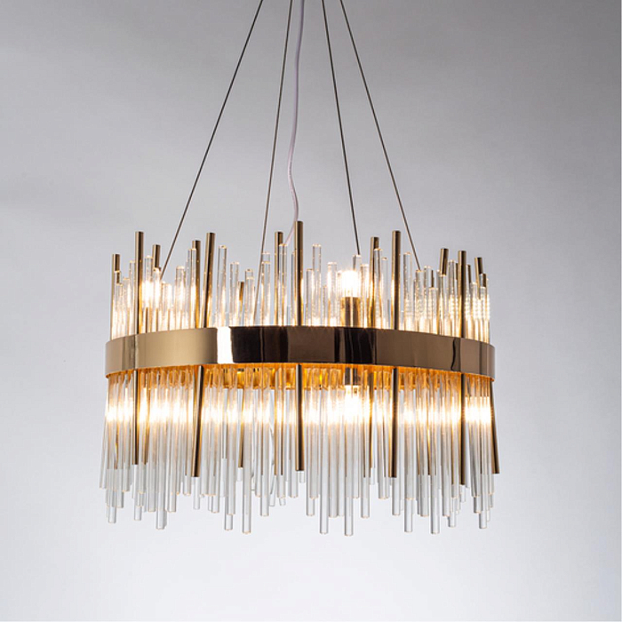 Люстра подвесная ARTE LAMP A1007SP-10GO