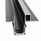 Slim Magnetic Шинопровод встраиваемый с местом под светодиодную ленту чёрный 2м 85132/00 Трековая система Elektrostandard 85132/00