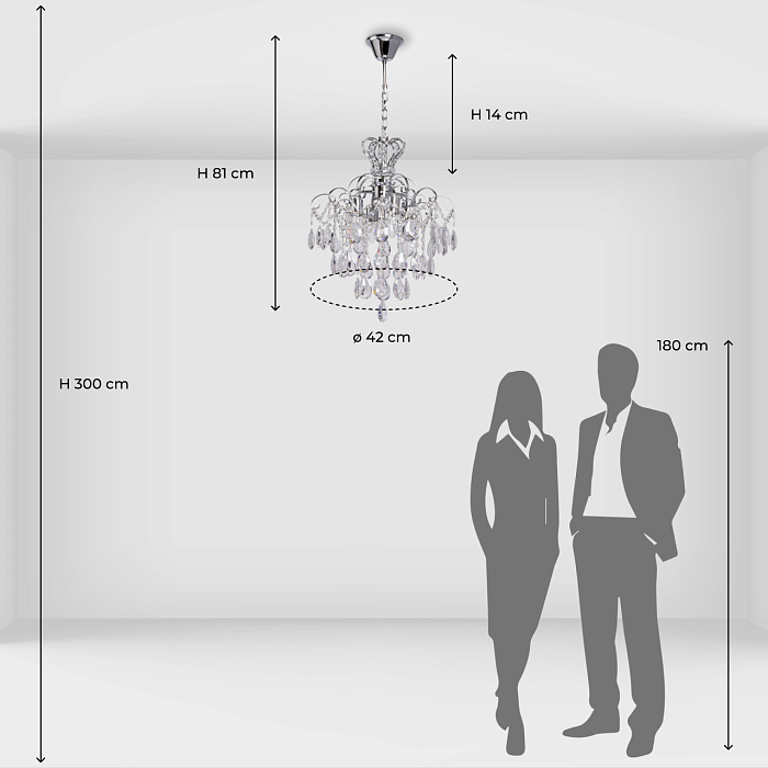 Люстра De City 111018104