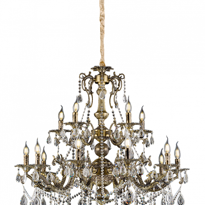 Люстра подвесная Sfera Sveta 1684/10+5 AB