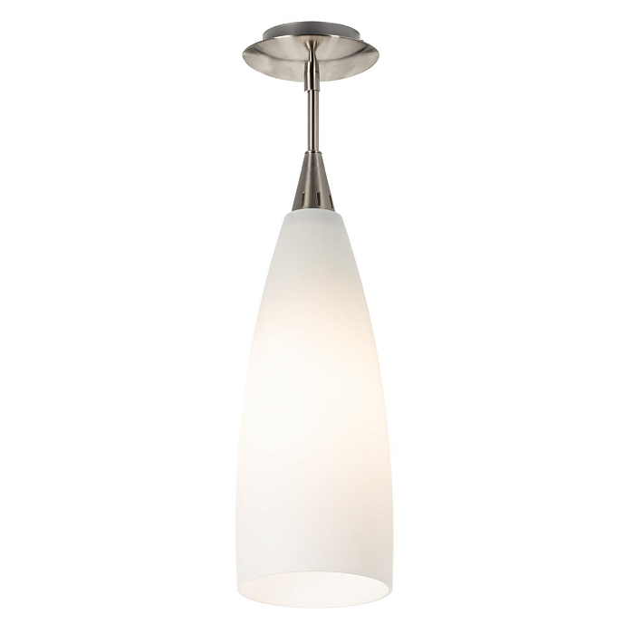 CL942011 Бокал Белый+Хром Мат. Подвес Светильник одинарный  CL942011