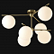 Люстра Crystal Lux FELIZ SP-PL6 BRONZE/WHITE