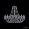 Люстра большая Bohemia Ivele Crystal 1409/24/530 Ni