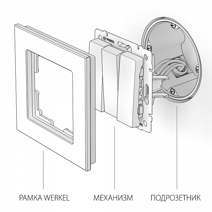 Выключатель Werkel W1130003