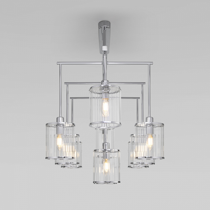 Люстра Eurosvet 60144/10 хром