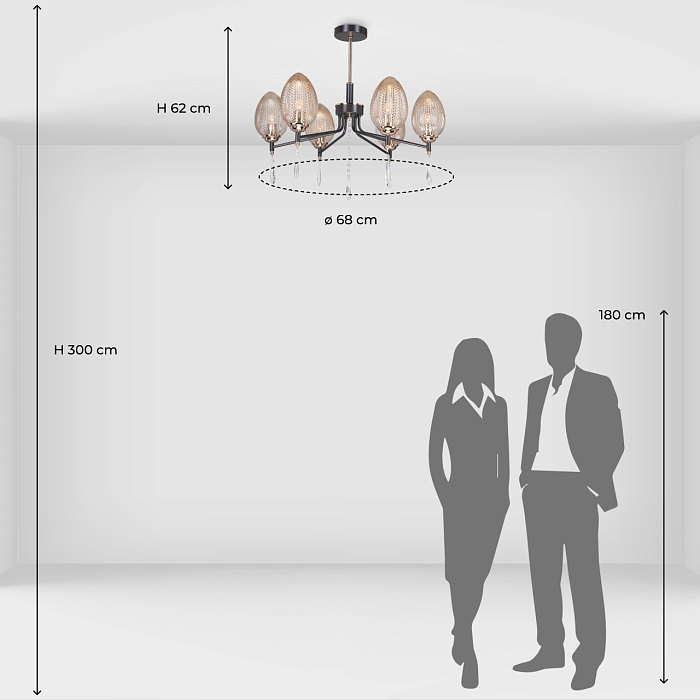 Люстра De City 463012206