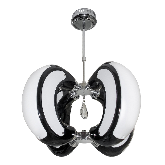 Люстра светодиодный Sfera Sveta 15076P/4 BLACK