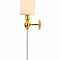Бра Crystal Lux MIRABELLA AP1 GOLD/WHITE