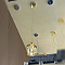 Светильник Crystal Lux BOX SP1 GOLD/AMBER