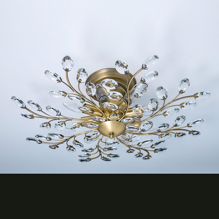 CL315183 Серенада Бронз+Прозр Св-к Люстра Люстра потолочная  CL315183