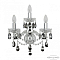 Бра на 3 и более ламп Bohemia Ivele Crystal 1415B/2+1/165 Ni K781