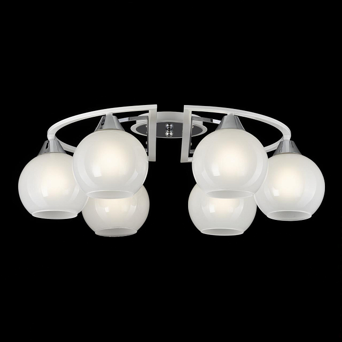 CL121160 Отто Белый+Хром Св-к Люстра Люстра потолочная  CL121160