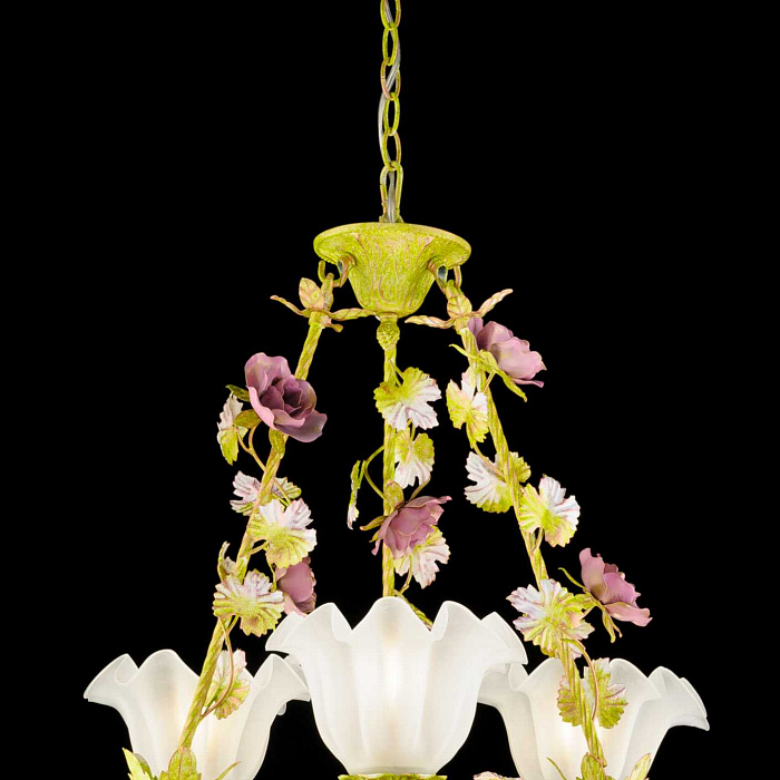 Люстра NewRgy 0356/3 PINK+GD