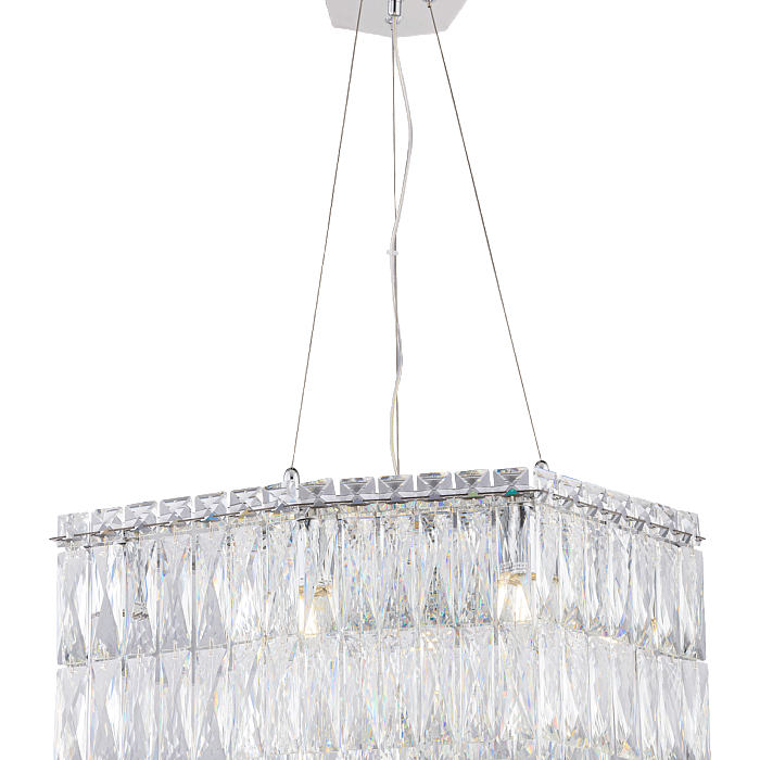 Люстра NewRgy 2651R/6A CHROME+SILVER+CLEAR